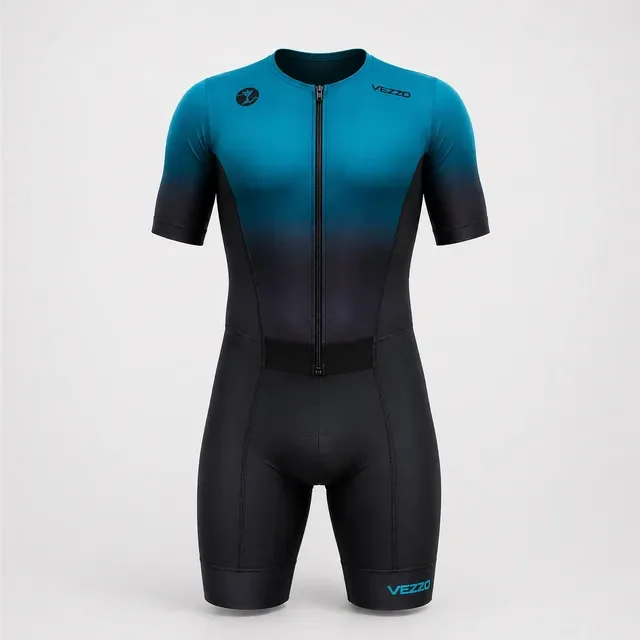 Macaquinho Vezzo Triathlon Bike Ciclismo Performance Unissex