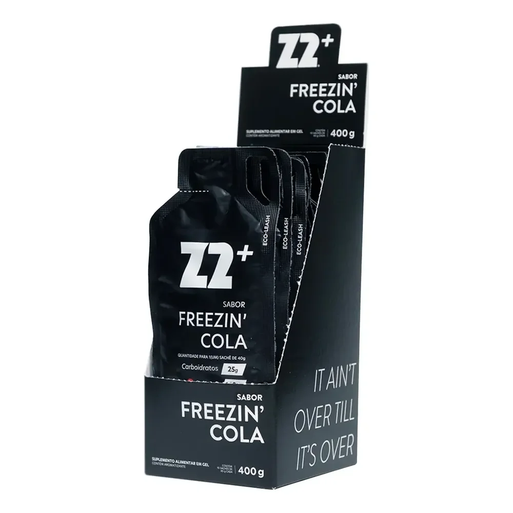 Energy Gel Z2+ Freezin Cola Box 10 Unidades Sabor Freezin´ Cola