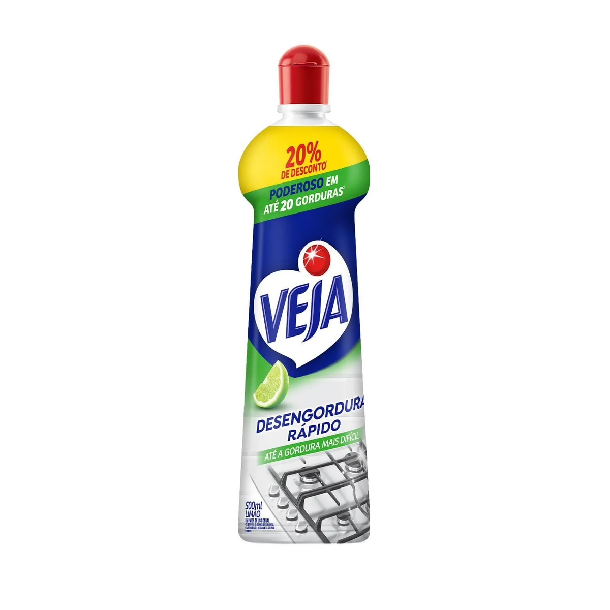 Veja Desengordura Rápido Limpador Limão 500ml