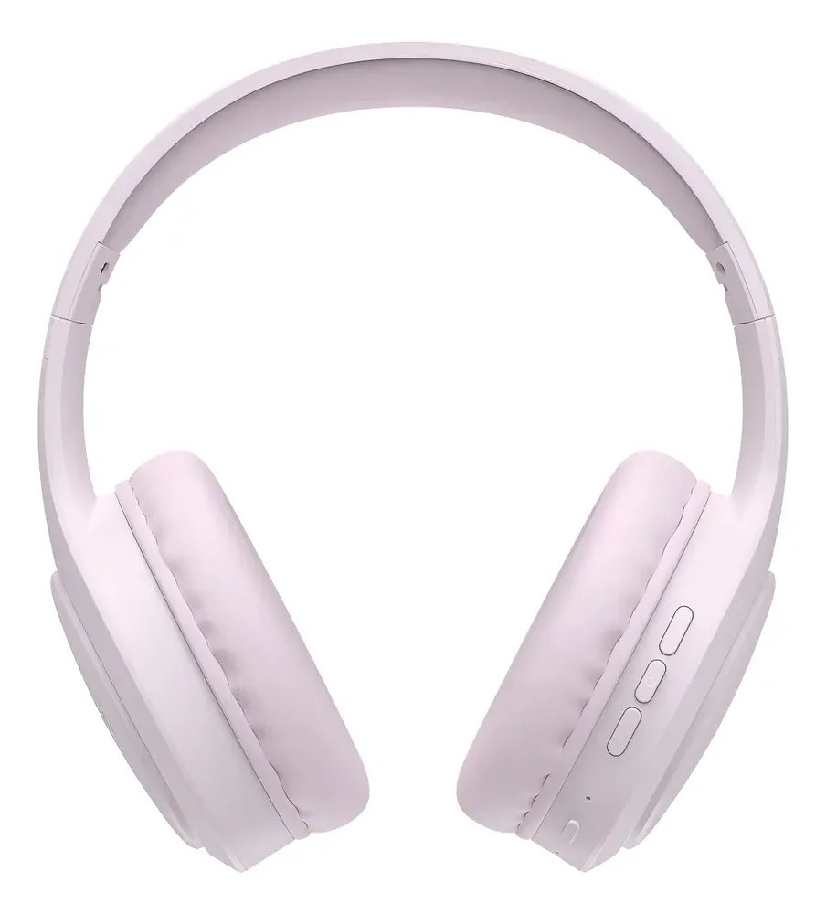 Fone De Ouvido Headphone Dapon H02d Bluetooth 5.1 Over-ear 22 Horas De Bateria Rosa