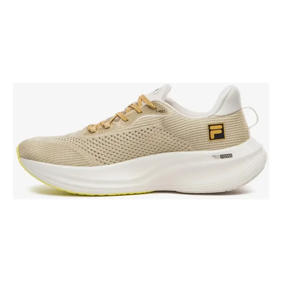Tenis Masculino Fila Racer Speedzone Lisa Dourado/preto/verde Limao 40 Br