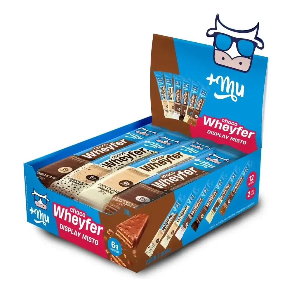 Mu Chocowheyfer Mixed Box 12 unidades de sabores mistos