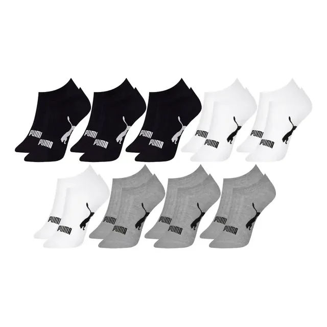 Kit Com 9 Meia Puma Sapatilha Original Cano Baixo Esportiva