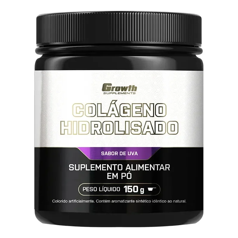 Colágeno Hidrolisado 150g Growth Supplements Uva