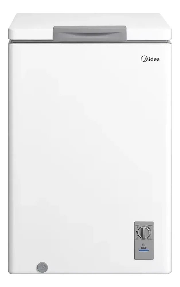 Freezer Horizontal 100l Inverter Bivolt Branco Midea Branco MDRC151FZD013