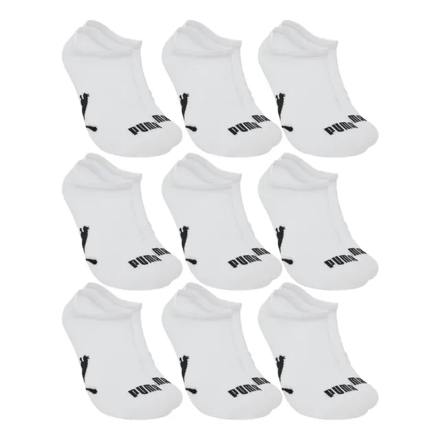 Kit 9 Pares Meias Invisível Puma Sapatilha Soquete Original