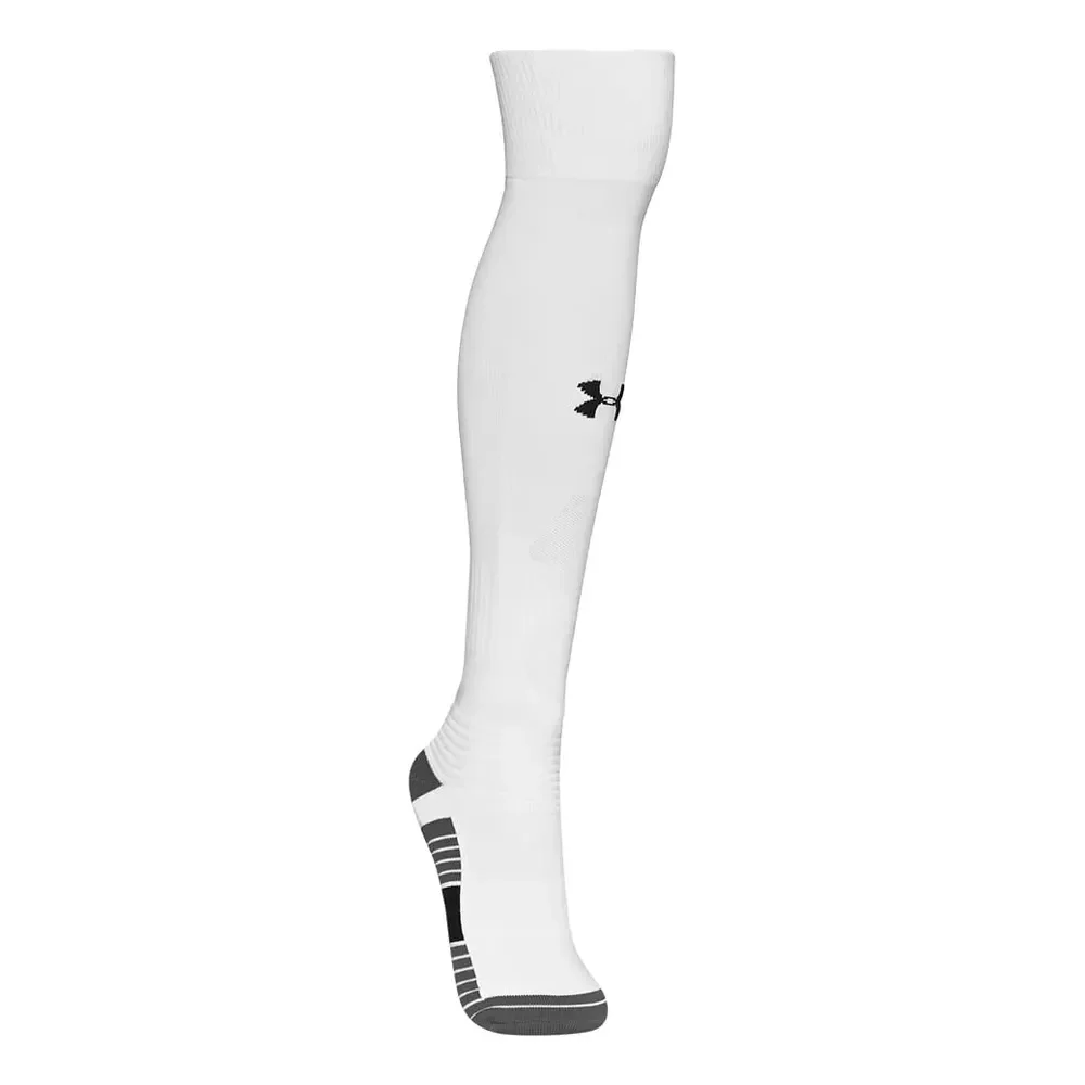 Meia De Futebol Masculina Under Armour Accelerate Otc Cor Branco Tamanho 40-46