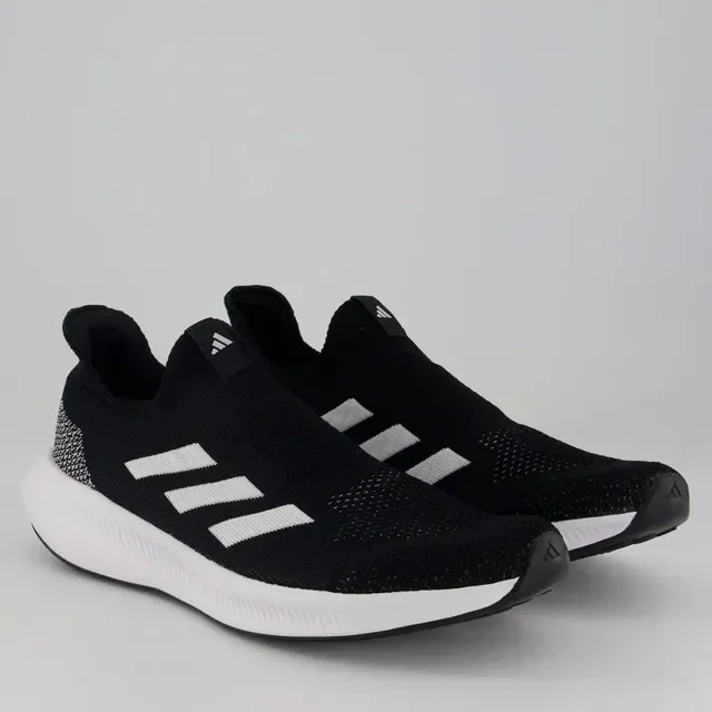 Tênis adidas Lite Flow Feminino Preto E Branco
