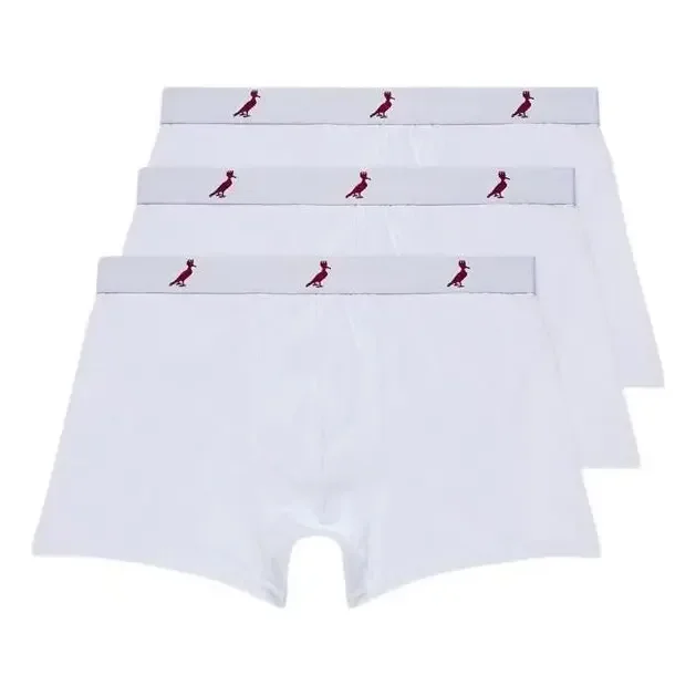 Kit 3 Cuecas Boxer Algodão Reserva