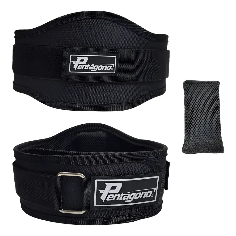 Cinturão Crossfit Musculação New Sport Com Apoio Da Lombar Tamanho Único Ajustável