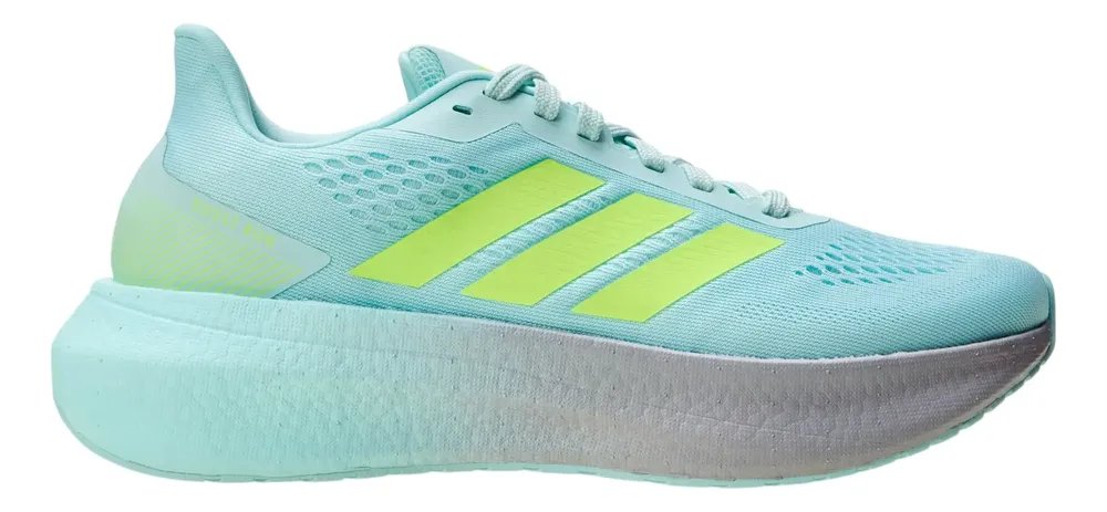 Tênis Feminino Esportivo Boost Run adidas Semi Flash Aqua Liso 36 Br