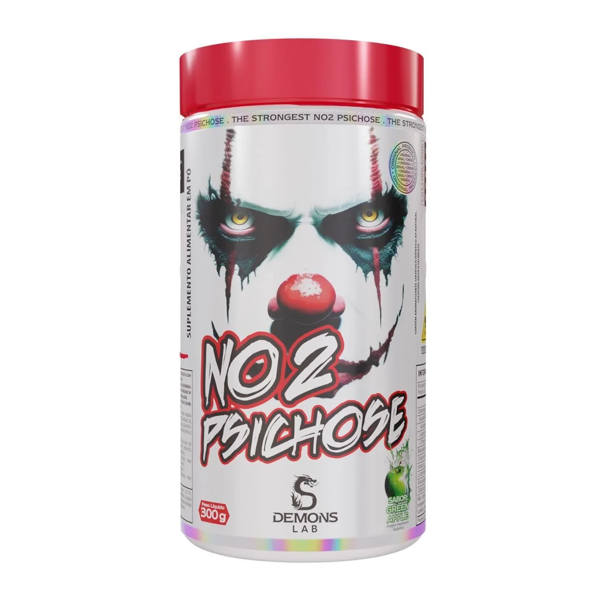 NO2 Psichose - 300g Green Aplle - Demons Lab