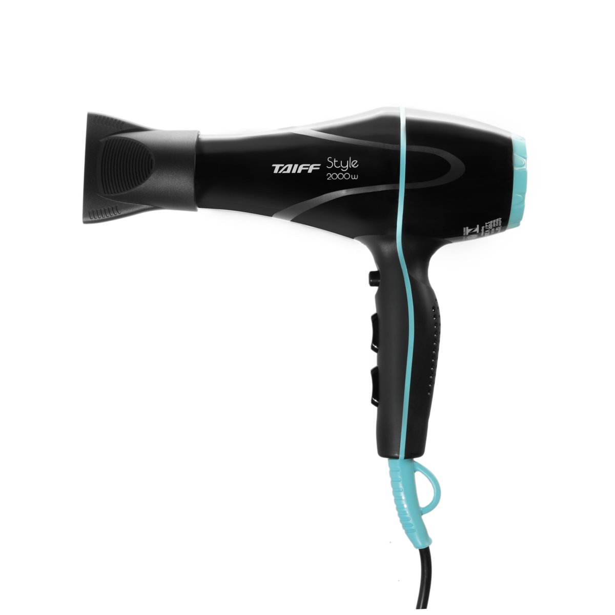 Secador 2000w 127v, Taiff, Style 333, Preto, Pequeno
