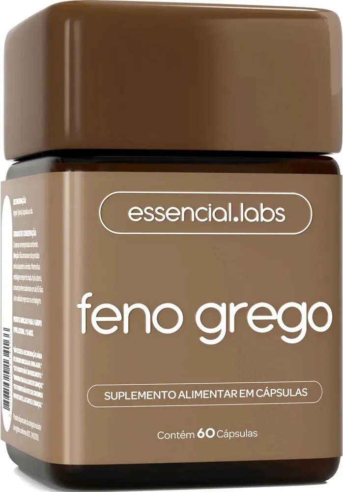FENO GREGO 450mg - Fórmula com Máxima Concentração e Pureza - 60 doses