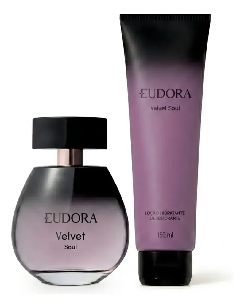Velvet Soul: Colônia 100ml + Loção Corporal 250ml