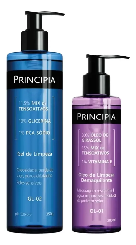 Principia Kit Limpeza Profunda Pele Sensível Gl-02 + Ol-01