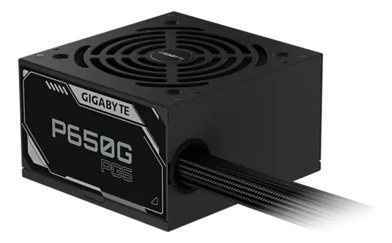 Fonte de Alimentação Gigabyte P650G 650W 80 Plus Gold ATX 3.1 PCIe 5.1