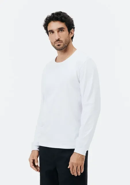 Camiseta Básica Masculina Manga Longa Slim Hering