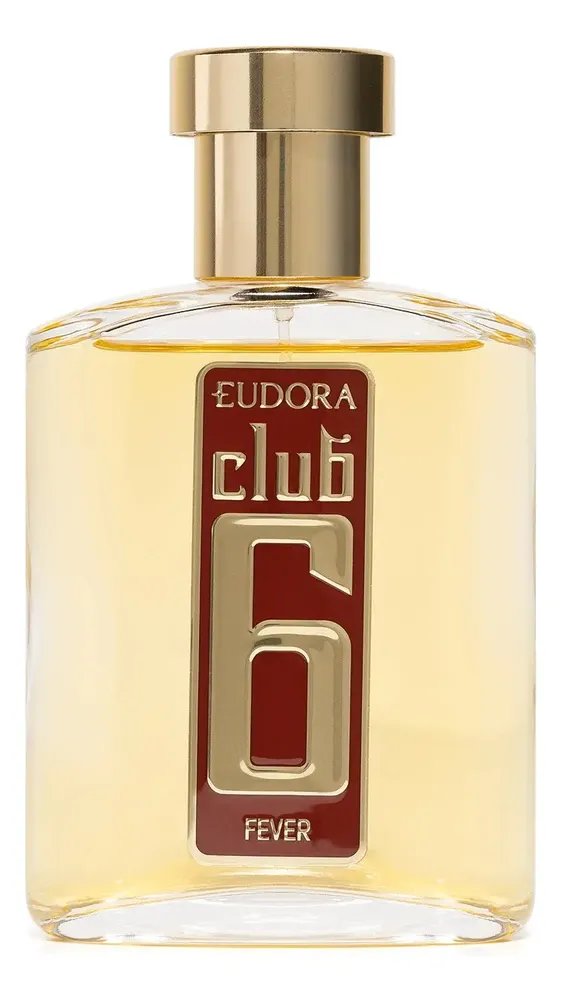 Club 6 Fever Eudora Desodorante Colônia Perfume Masculino Original 95ml
