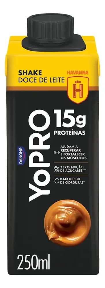 Yopro Bebida Láctea Doce De Leite Havanna 15g Proteína 250ml