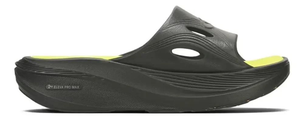 Chinelo Olympikus Pós Corre Preto/limão 39/40