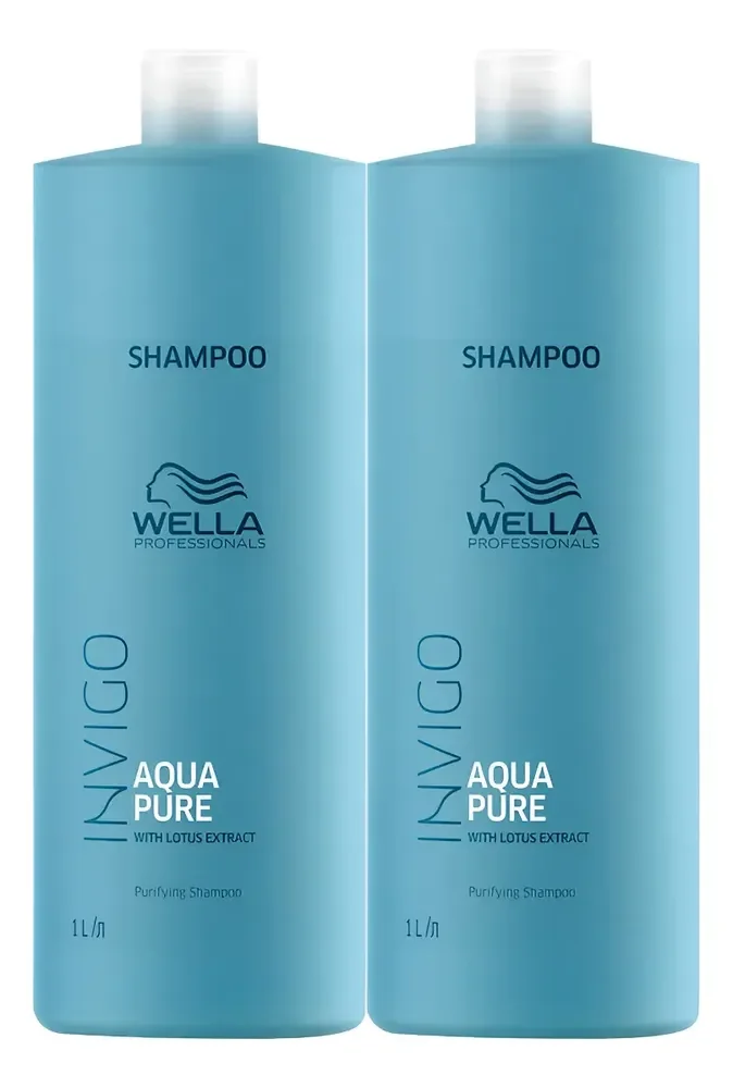 Kit Wella Professionals Invigo Balance Acqua Pure Shampoo 1l