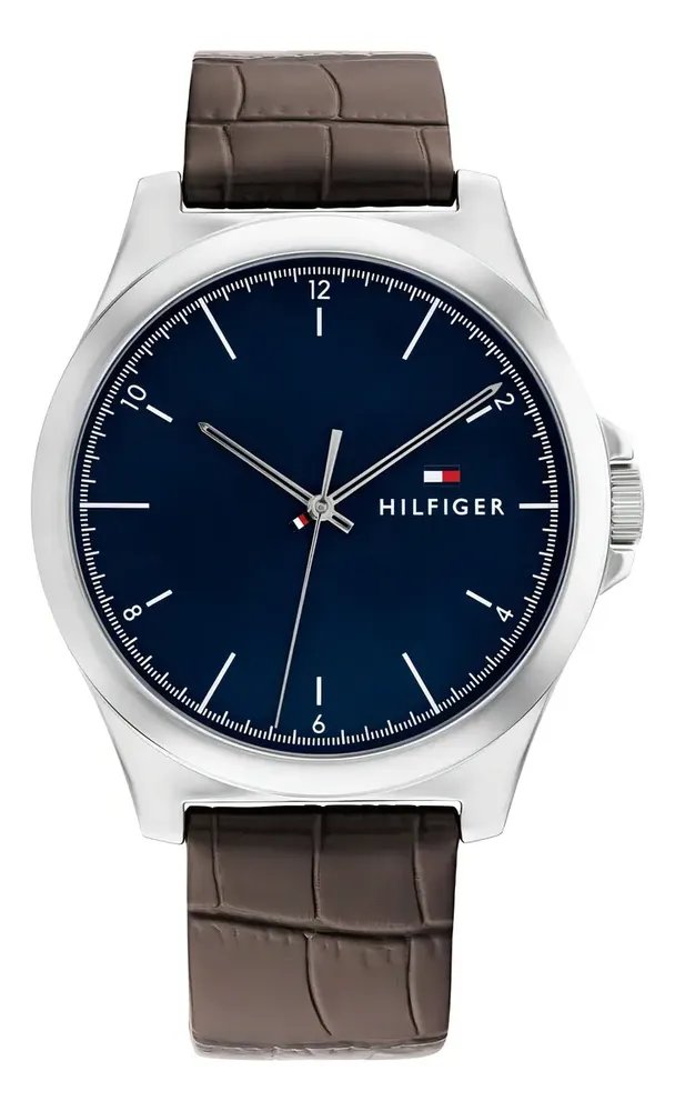 Relógio de couro masculino Tommy Hilfiger 1710549