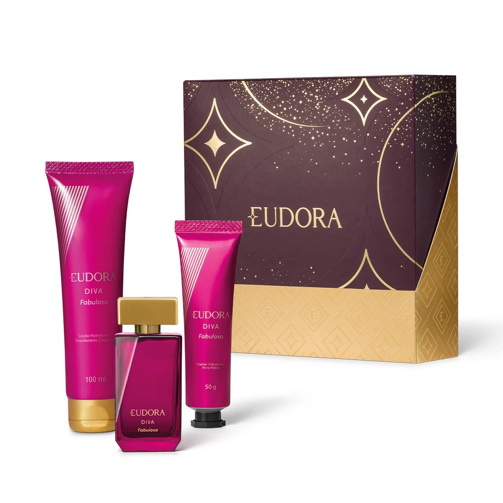 Kit Eudora Diva Fabulosa (3 Produtos)