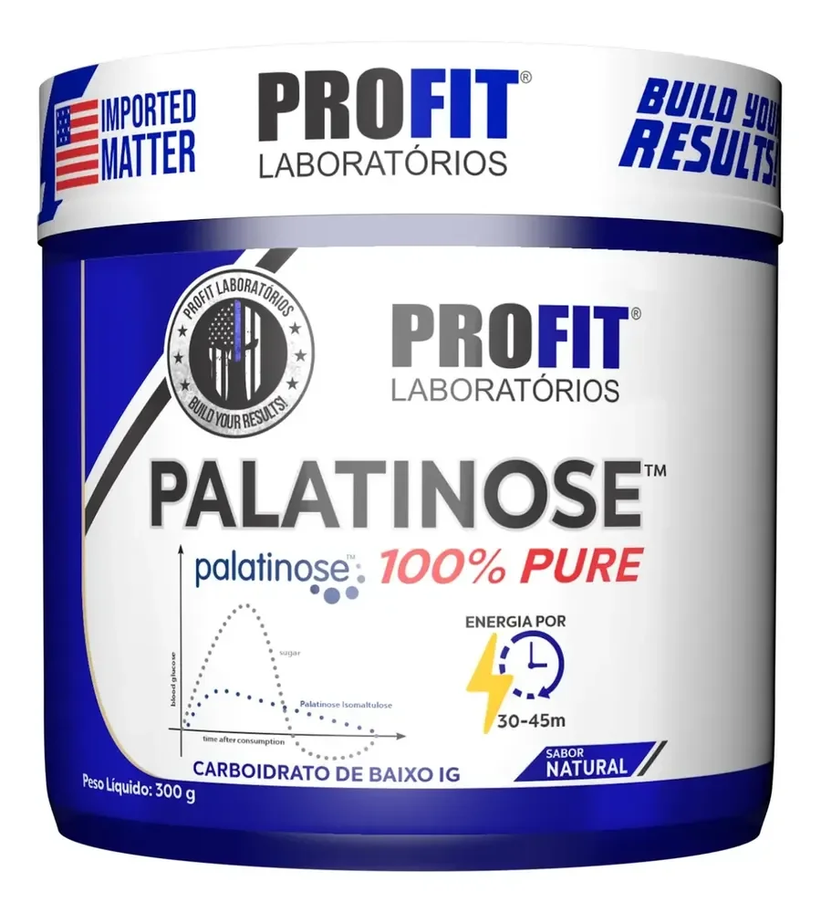 Suplemento en pó Profit Pro Fit Palatinose sabor natural x 300g