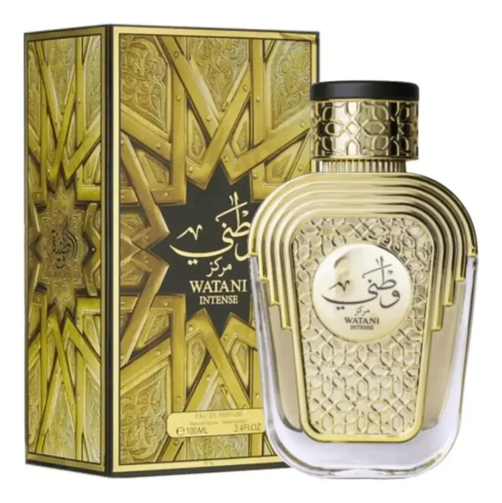 Perfume Watani Intense Gold Eau De Parfum 100ml Al Wataniah Árabe