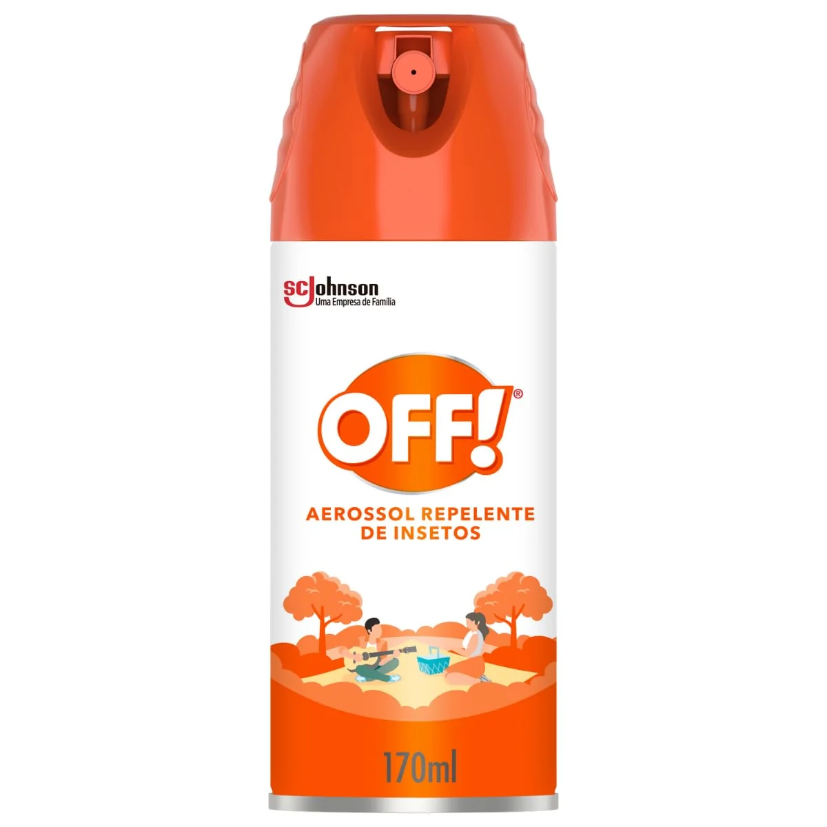 OFF! Family Aerosol Repelente de Insetos e Mosquitos, 170ml