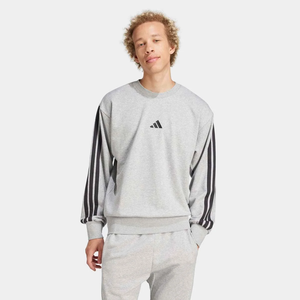 Moletom Adidas 3 Listras Masculino