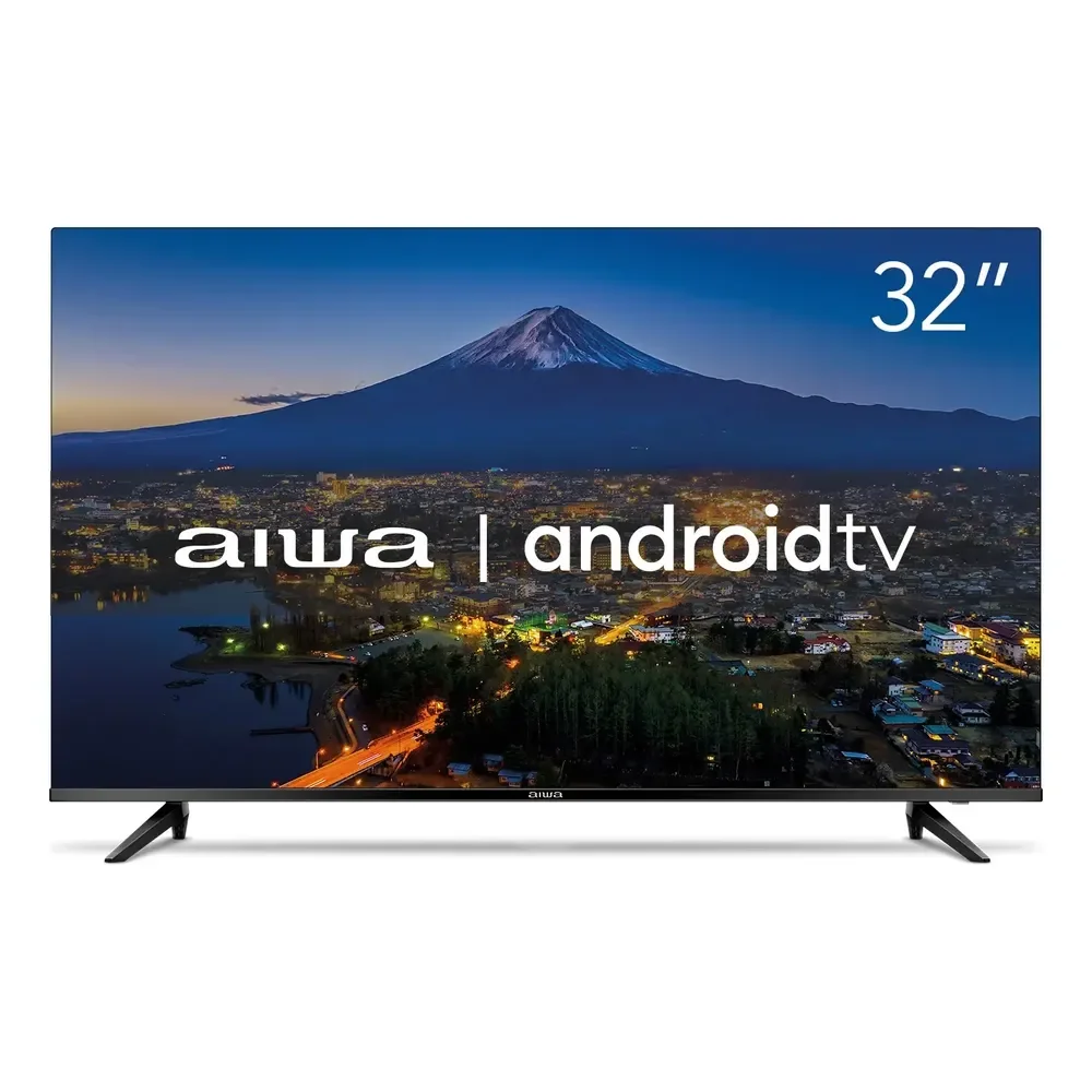 Smart Tv Aiwa 32" Android Aws-tv-32-bl-02-a
