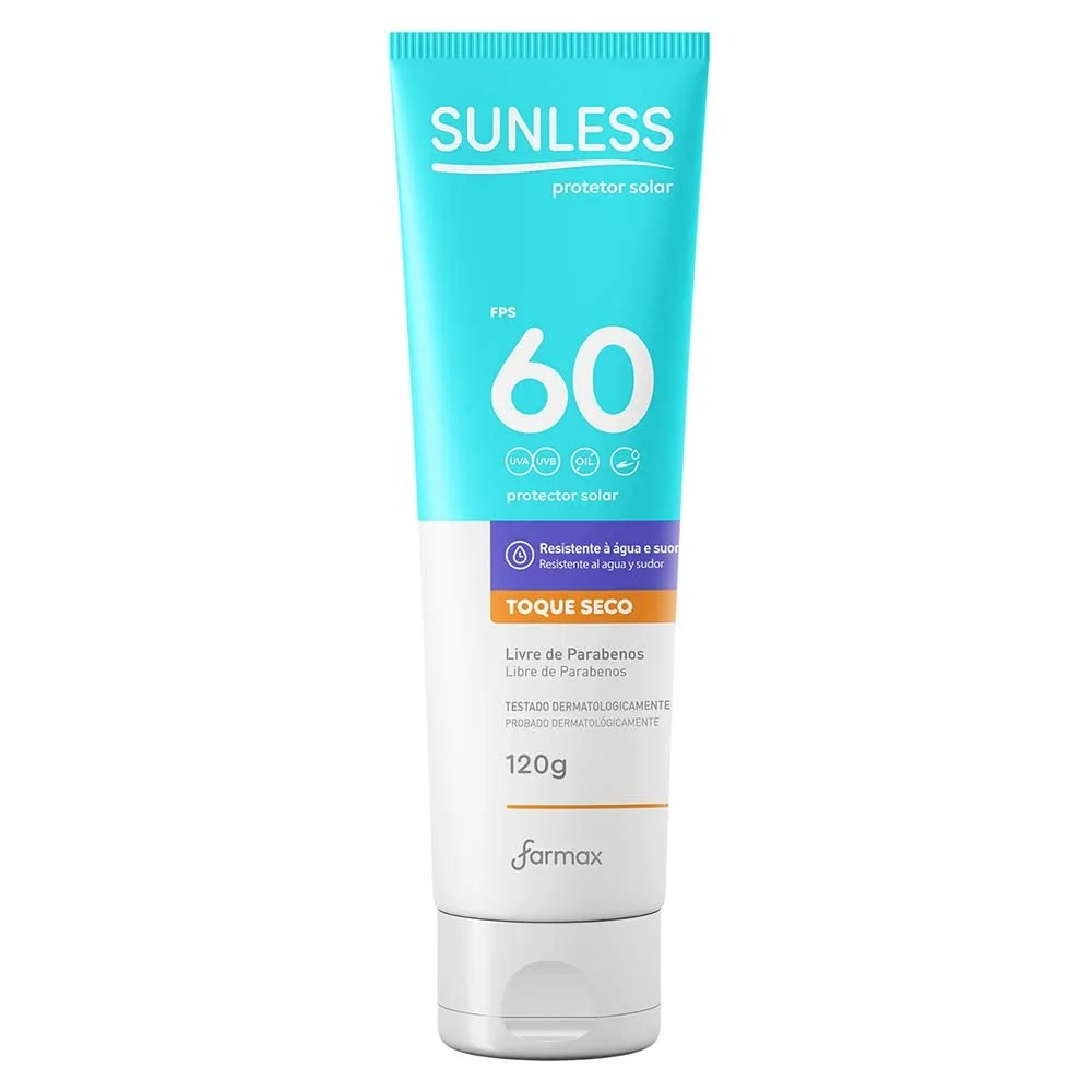 Protetor Solar Sunless FPS 60 Loção com 120g