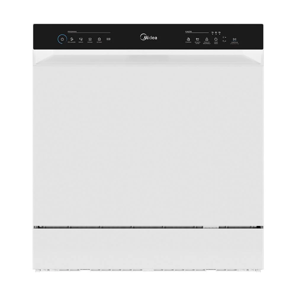 Lava Louças 8 Serviços Branco Touch Plus Midea 127V