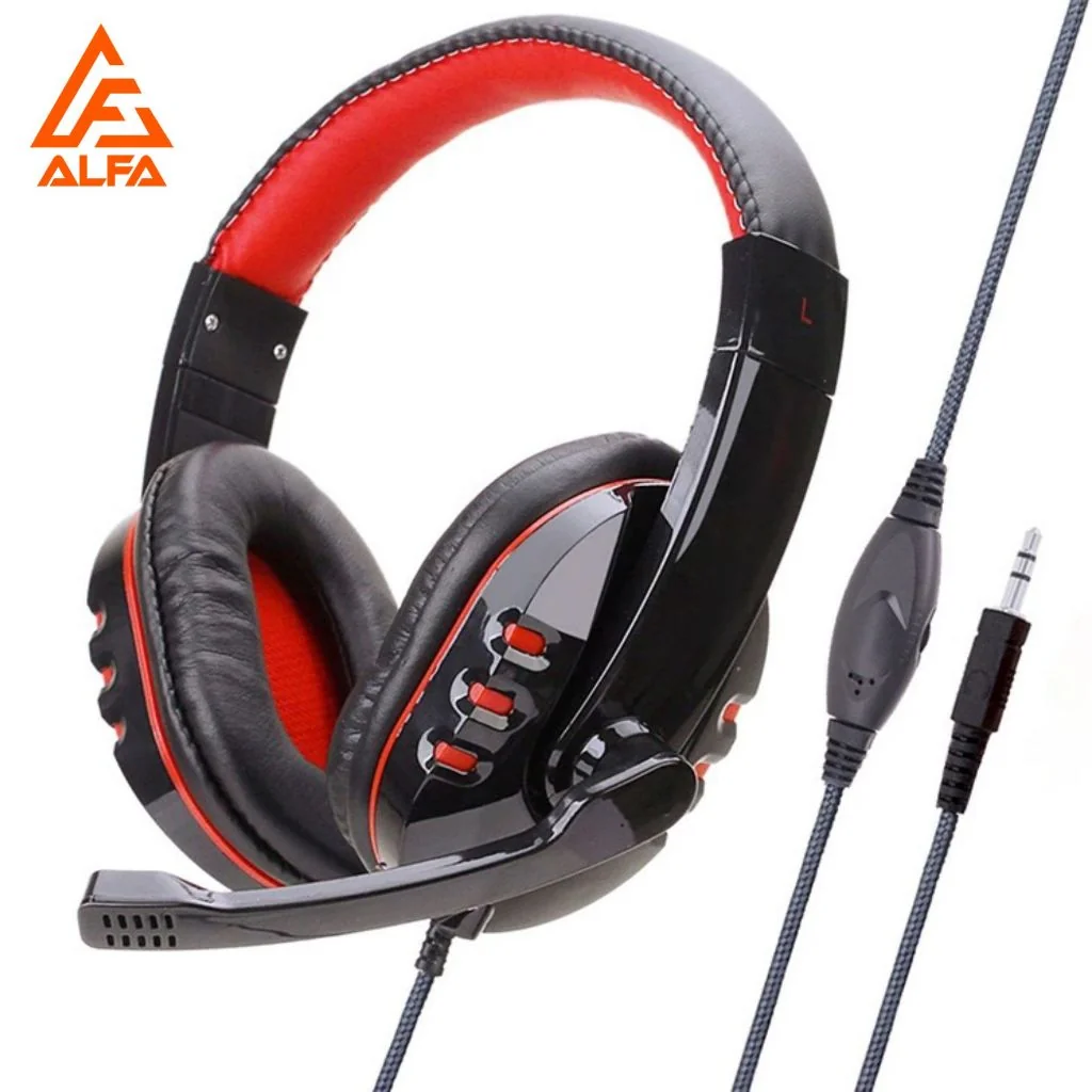 Fone de ouvido Gamer Com Microfone Para Pc Computador Notebook Headset P2 A302