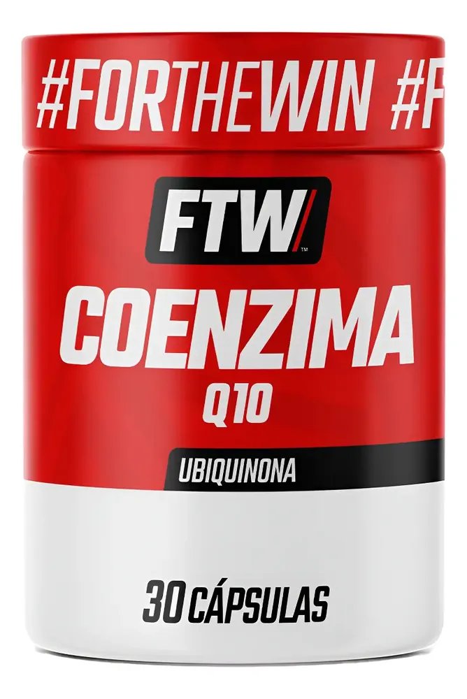 Coenzima Q10 30 Cápsulas - Ftw Sem Sabor