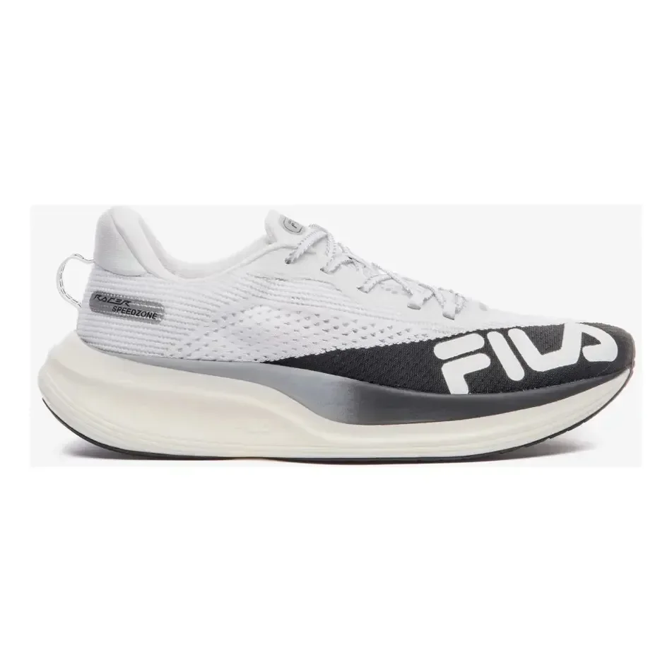 Tênis Feminino Racer Speedzone Fila Branco/preto/cinza Lisa 34 Br