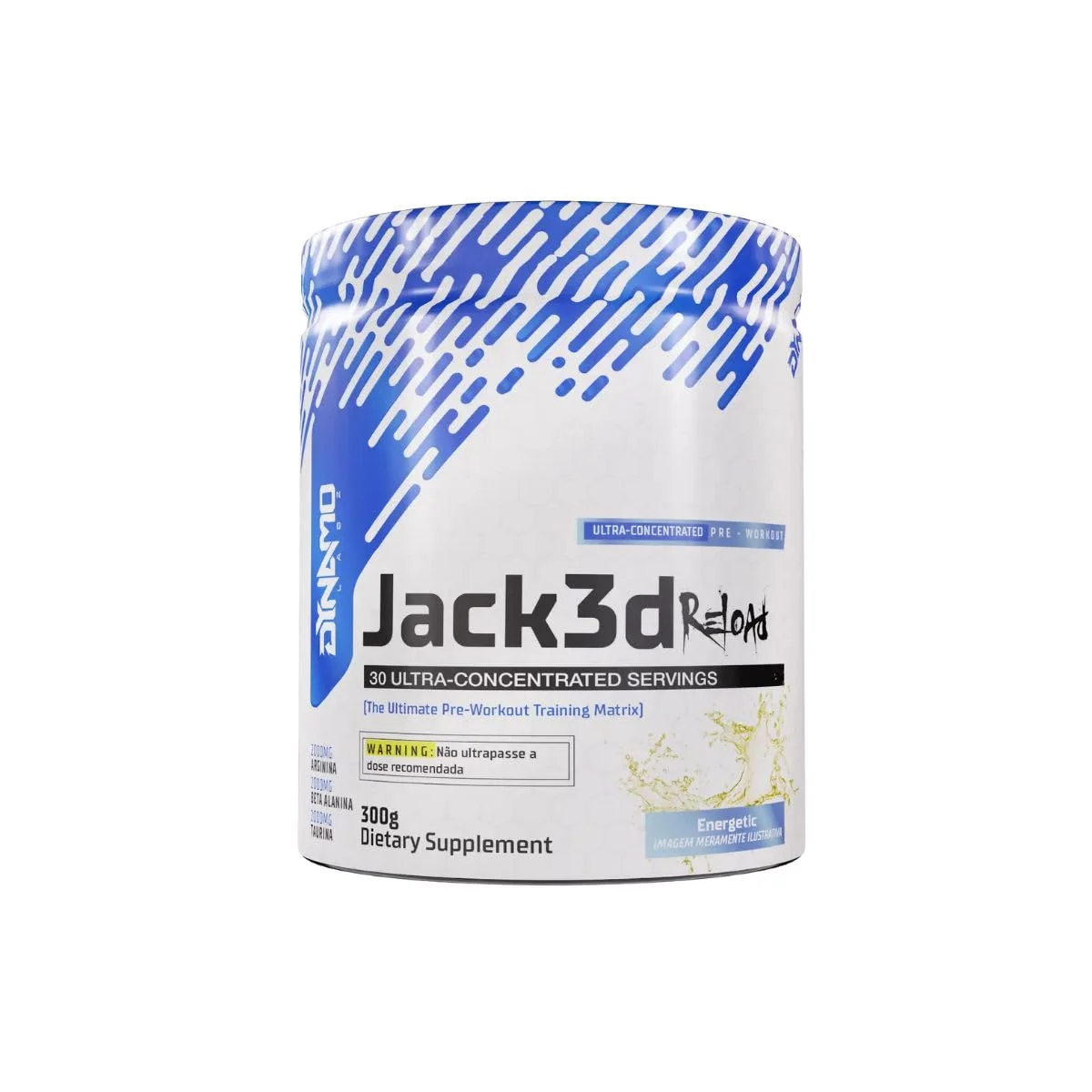 Pré Treino JACK3D Reload 300g Dynamo Labz (Energético)
