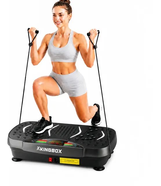 Plataforma Vibratória Fitness Emagrecimento Tonificar Corpo