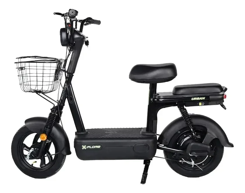Bicicleta Scooter Elétrica Xplore 48v/ 12ah 500w Sem Cnh Preto 14