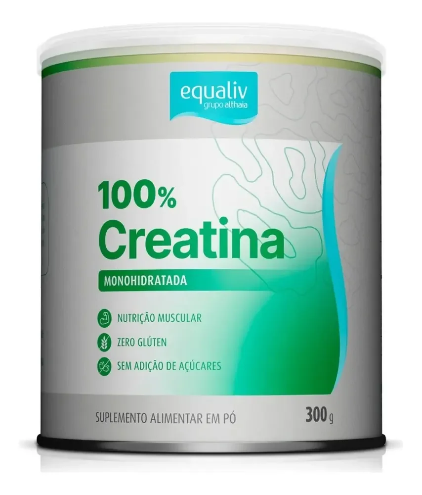 Creatina 100% Monohidratada Equaliv 300g
