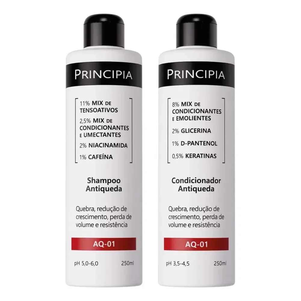 Principia Kit Shampoo E Condicionador Antiqueda Aq-01