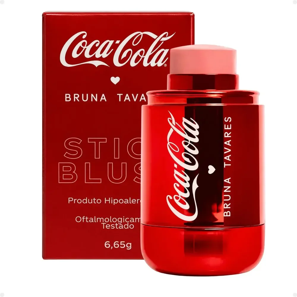 Blush Stick - Bruna Tavares - Bt Coca Cola - Multifuncional Flush Vibes