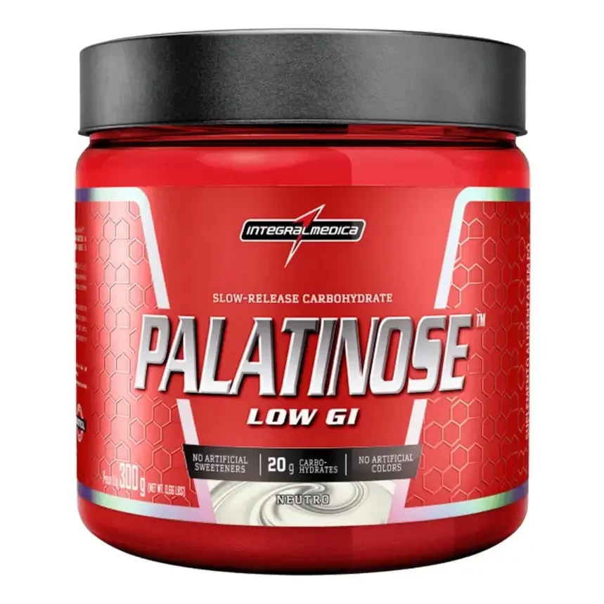Integralmedica Suplemento Palatinose 300g - Energia, Baixo Índice Glicêmico E Performance Duradoura Neutro