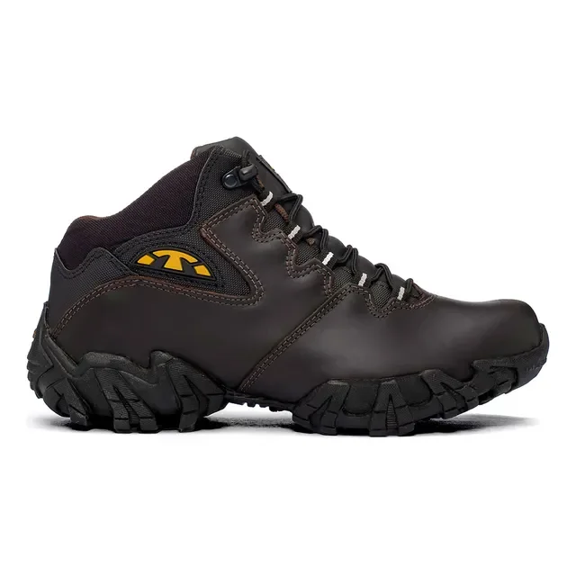Bota Bull Terrier Bruce Masculina Original Couro Resistente