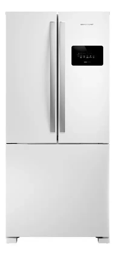 Geladeira Brastemp Frost Free 559 Litros French Door Branca - Bro85mb Branco 127v