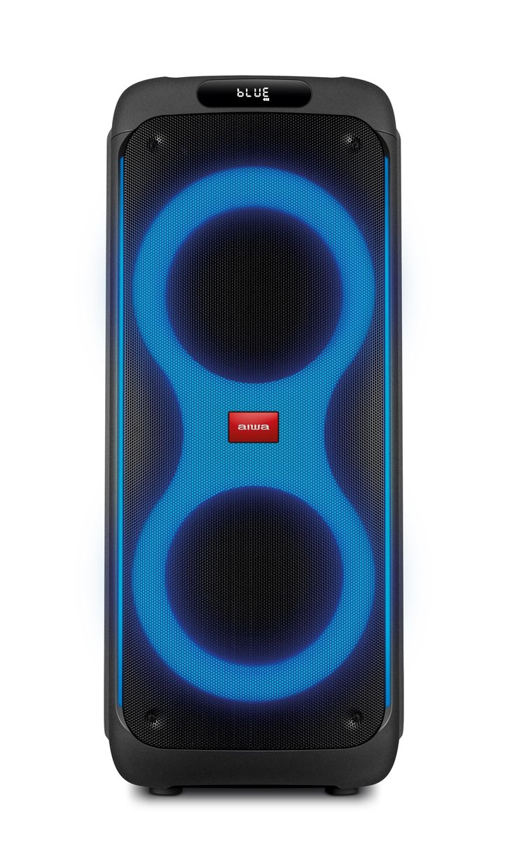 Caixa de Som Party Box, Aiwa, Bluetooth, Luzes Multicores - AWS-PB-04 PARTY BOX AWS-PB-04 BIVOLT