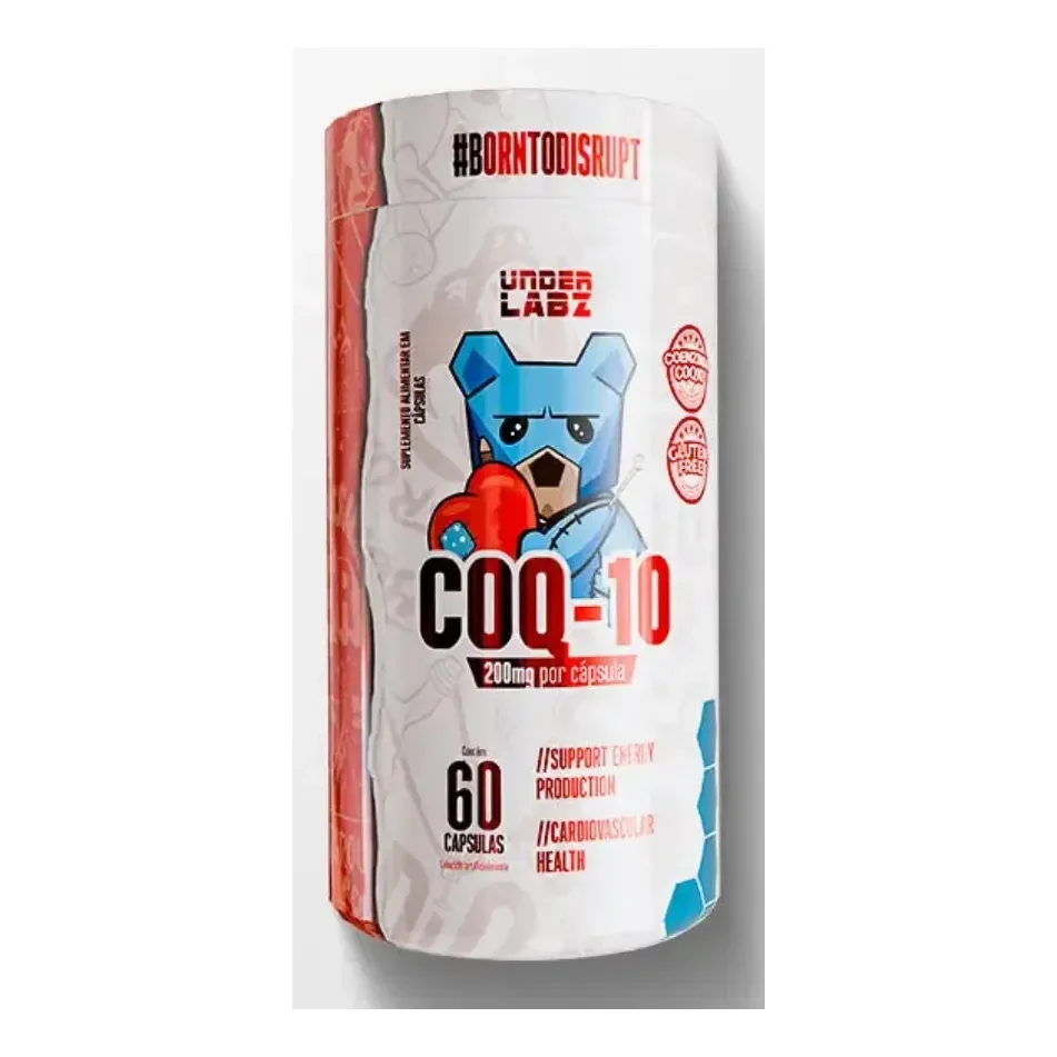 Coq 10 Under Labz 60 Capsulas Sem Sabor