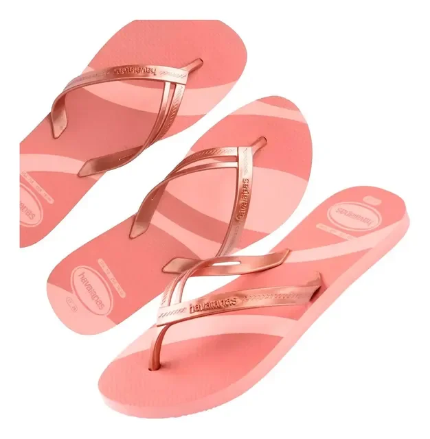 Chinelo Havaianas Elegance Print Feminino Original Flexível